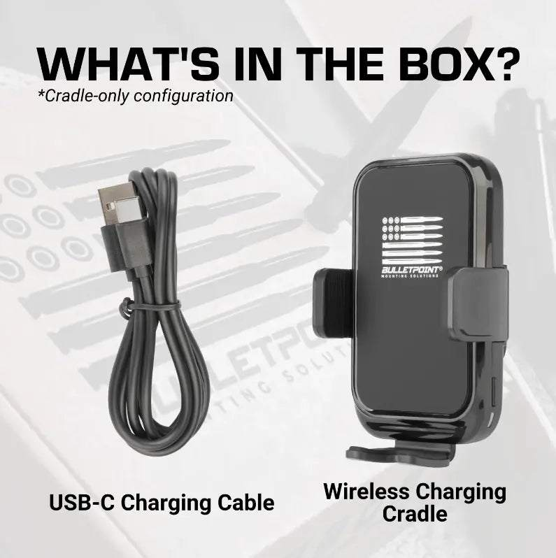 Wireless Phone Charger with Motorized Cradle – view 6