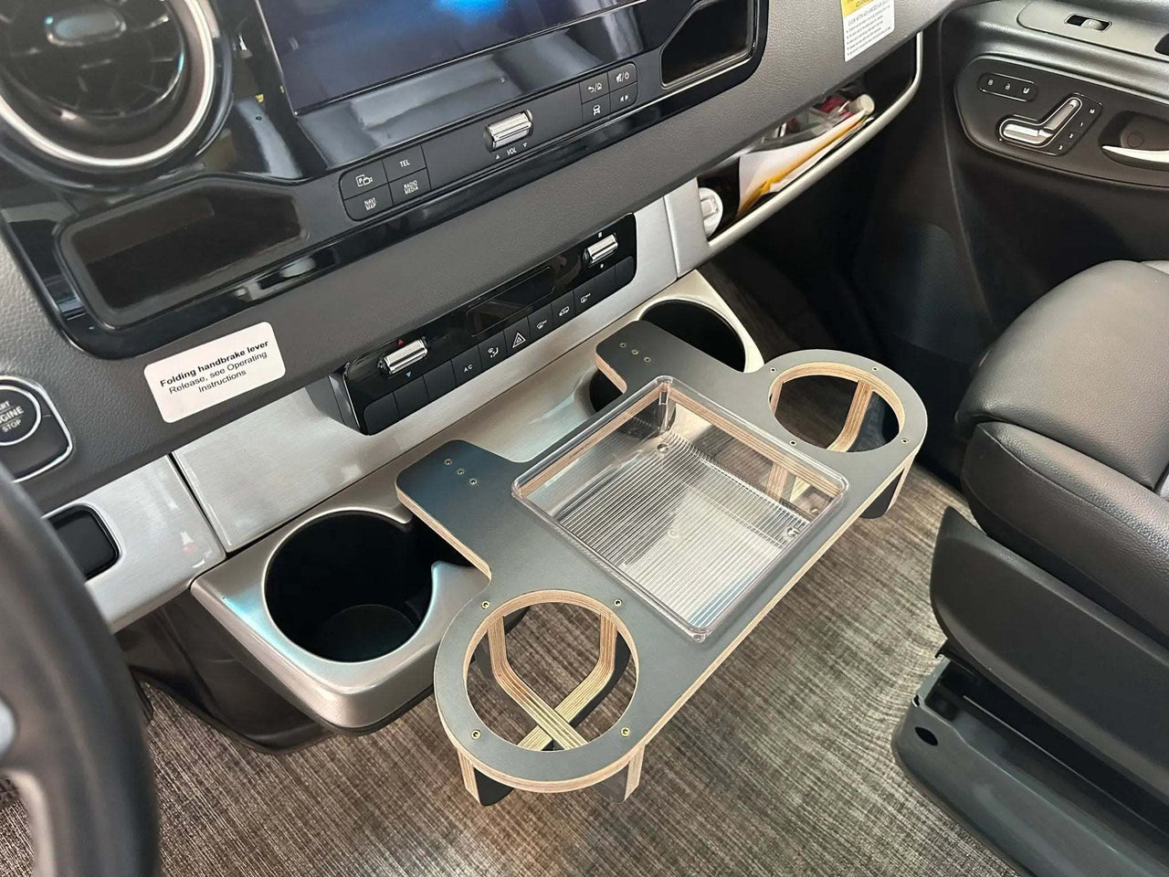 Campovans Sprinter Center Console Extension - Owl Outdoor