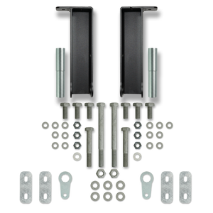 Sprinter rear shock mount Baja shock brace CNC-cut steel hardware set