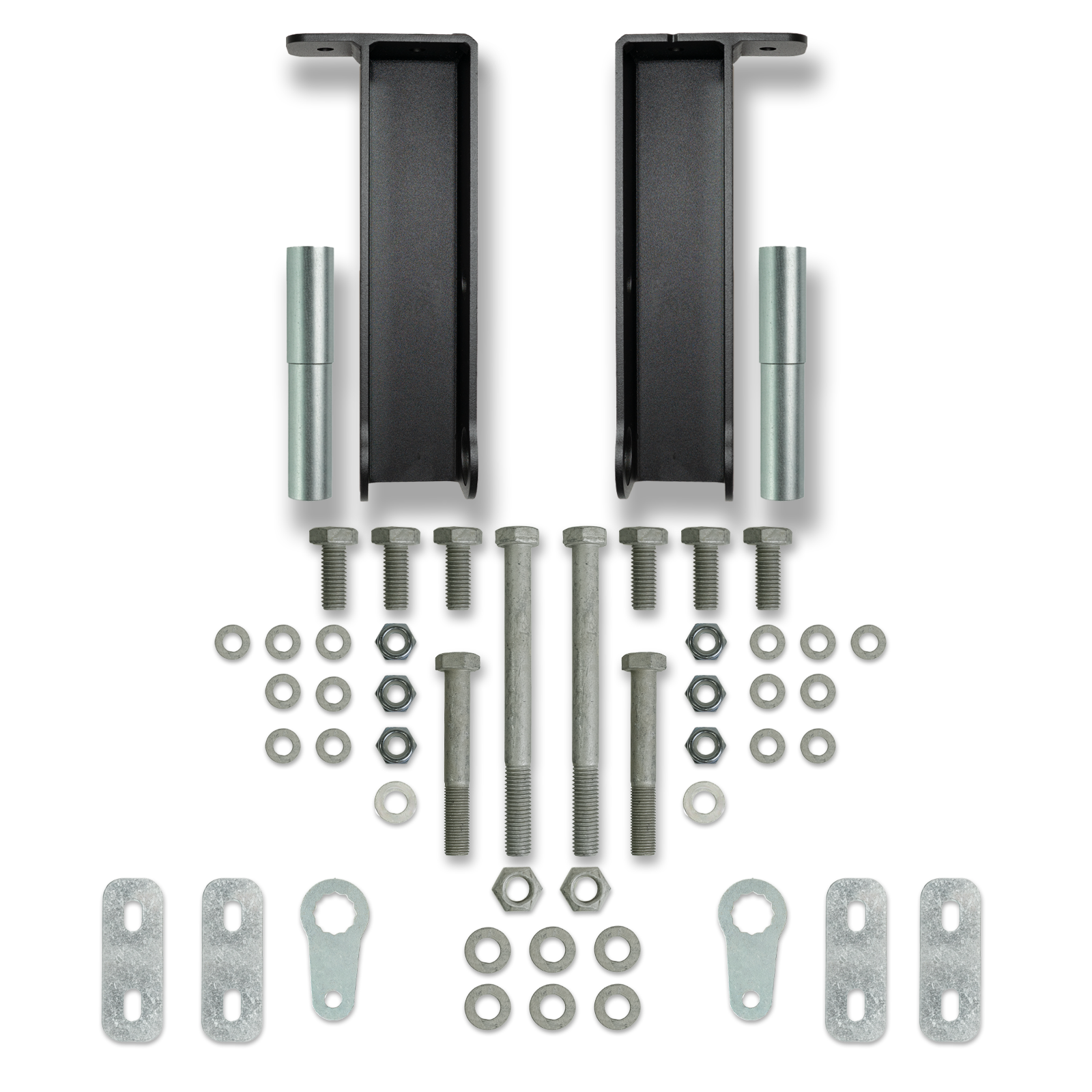Rear Shock Mount: Compound Double Shear