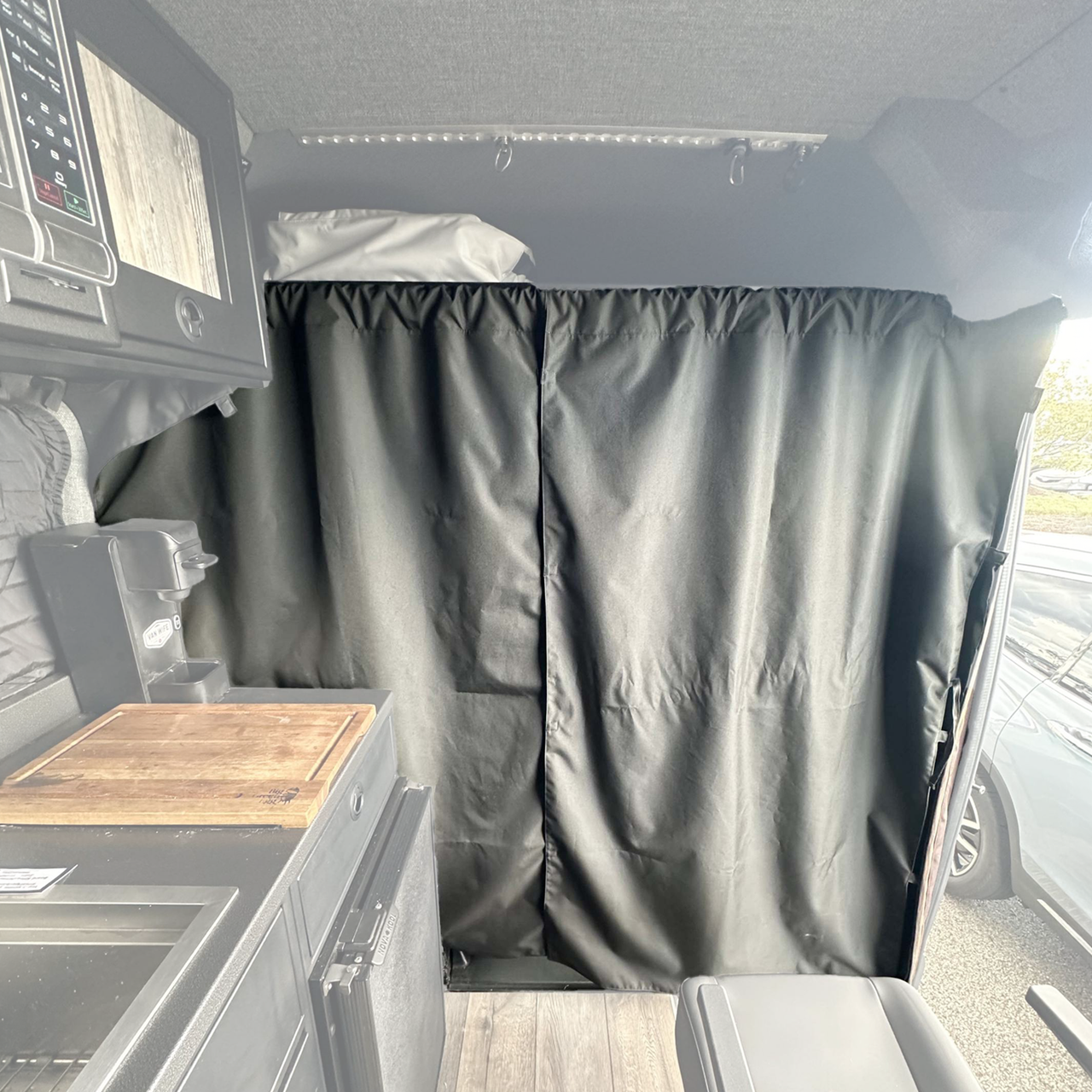 Stealth Blackout Curtain Headliner Shelves & Accessories