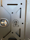Expedition Box - Large with exoskeleton and dual locking handle, black powder coat finish.