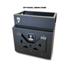 Medium Expedition Cargo Box in durable, lightweight all-aluminum with optional gear cage for extra storage.