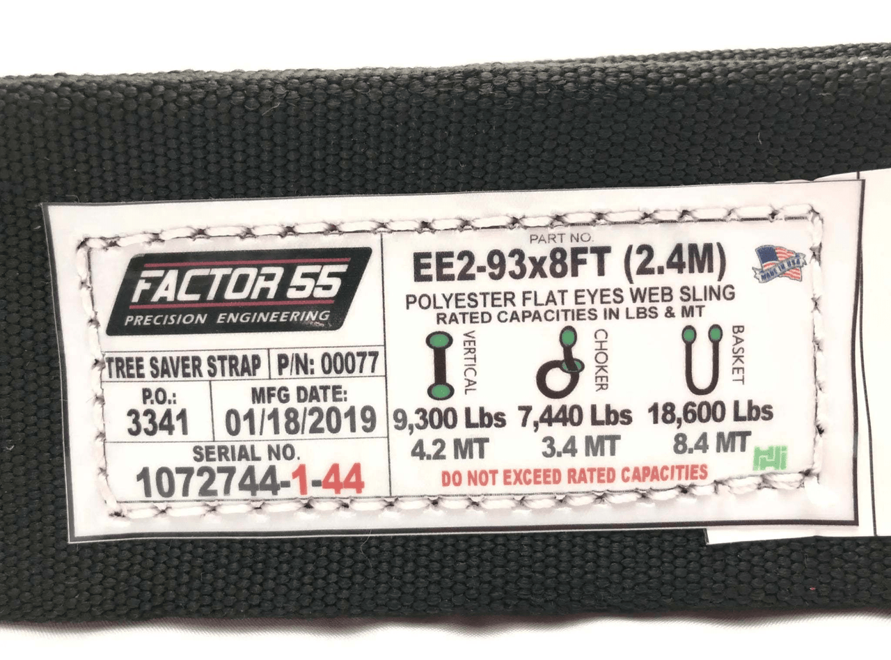 Factor 55 Tree Saver Strap - Owl Outdoor