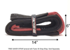 Tree Saver Strap by Factor 55, 14" x 6", compact and durable for safe recovery.