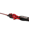 Ultrahook for Winches, closed system winch hook, safety latch, precision-machined aluminum.