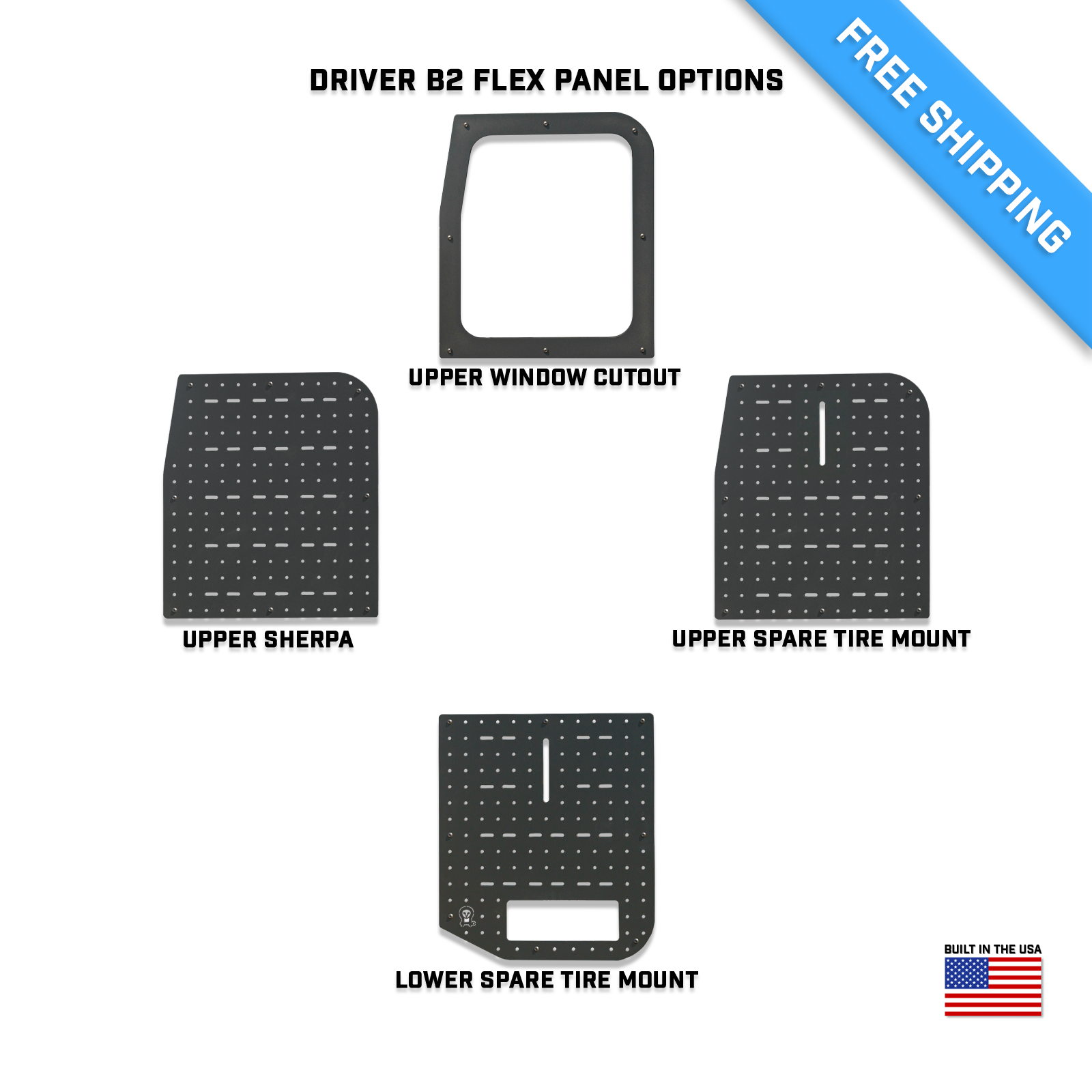 B2 Flex: Option Panels