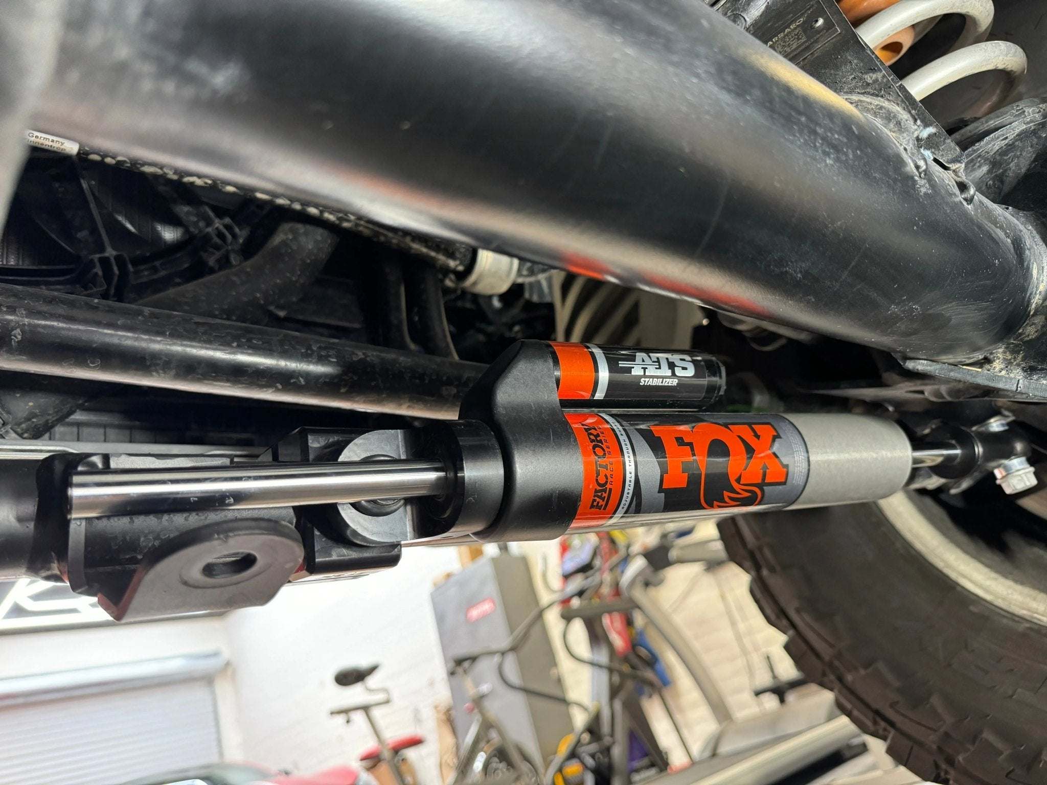 Grenadier Steering Stabilizer for INEOS from Fox Race Series for