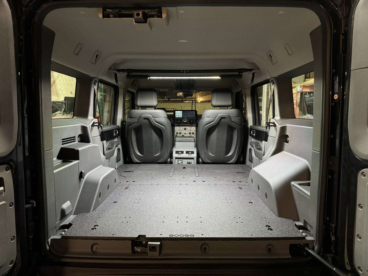 Goose Gear Grenadier Explore Series - Second Row Seat Delete Plate System - Owl Outdoor