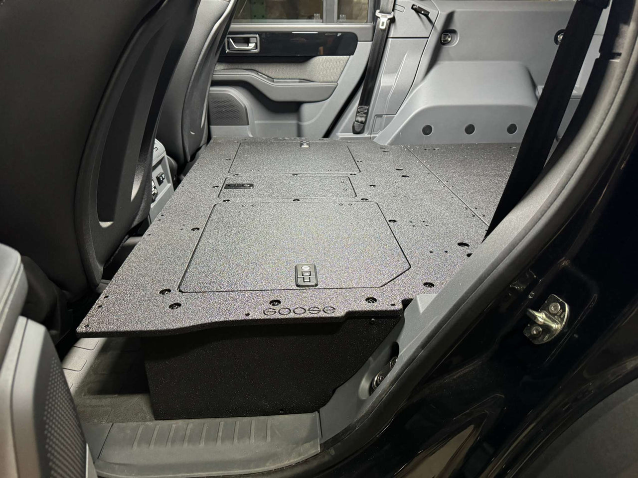 Goose Gear Grenadier Explore Series - Second Row Seat Delete Plate System - Owl Outdoor