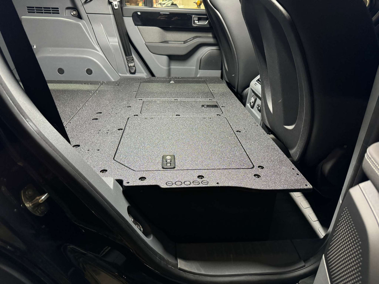 Goose Gear Grenadier Explore Series - Second Row Seat Delete Plate System - Owl Outdoor
