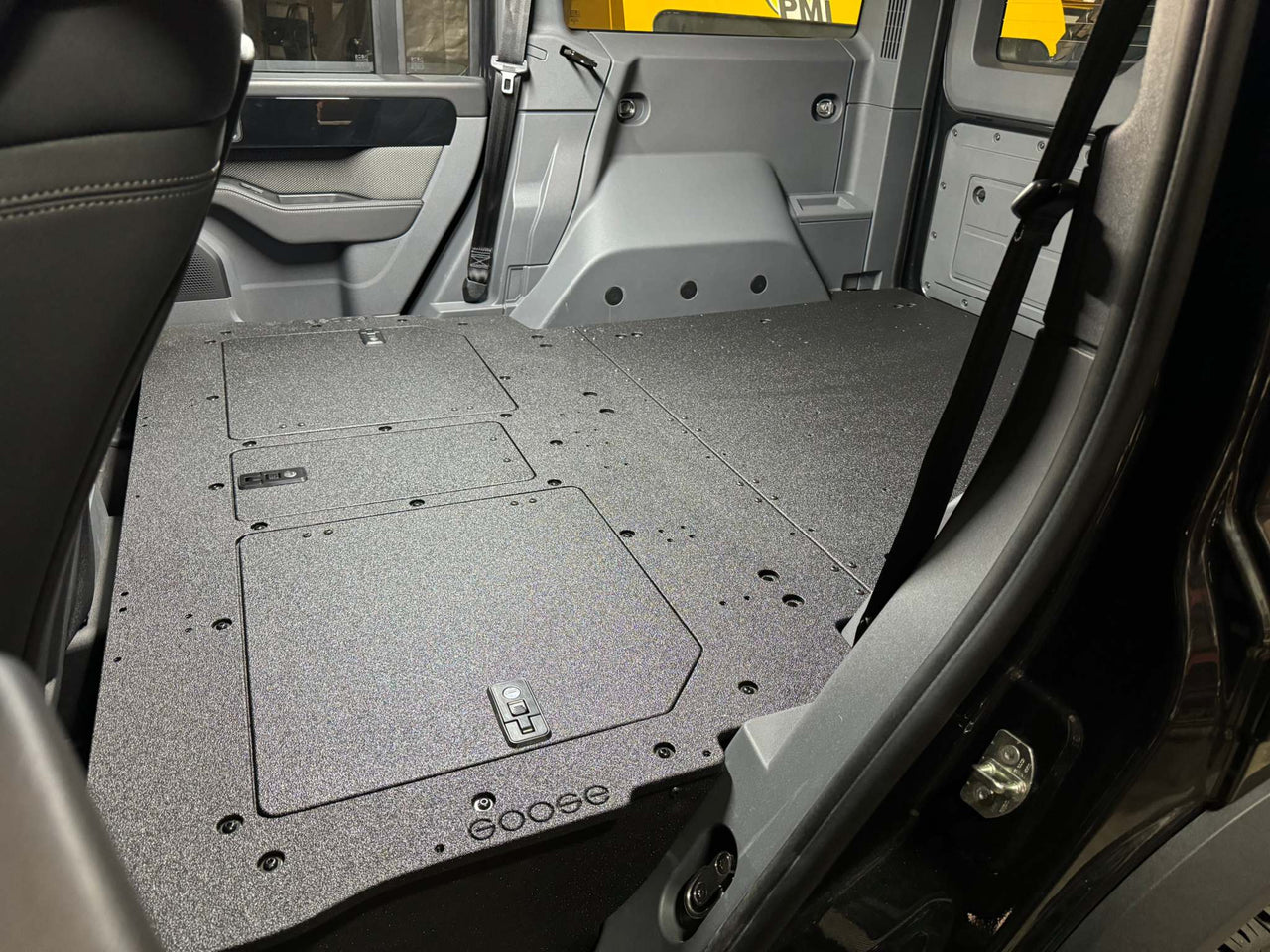Goose Gear Grenadier Explore Series - Second Row Seat Delete Plate System - Owl Outdoor