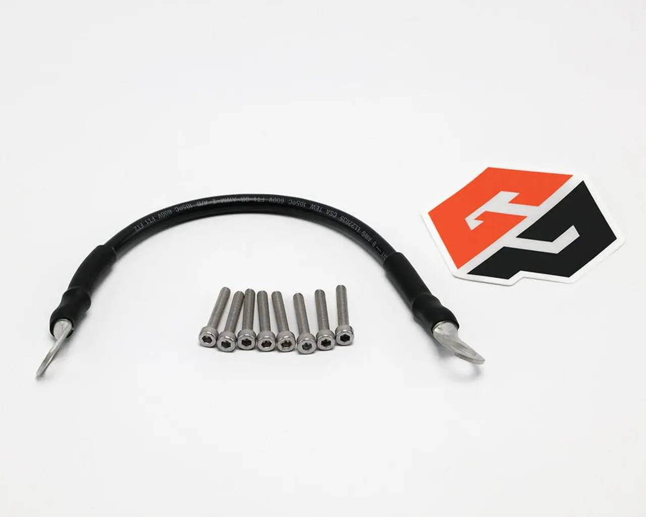 Battery Charger Mounting Kit for INEOS Grenadier with cable and screws.