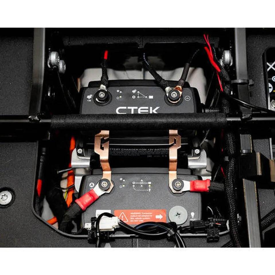 Battery charger mounting kit for INEOS Grenadier, designed for durability and adventure.