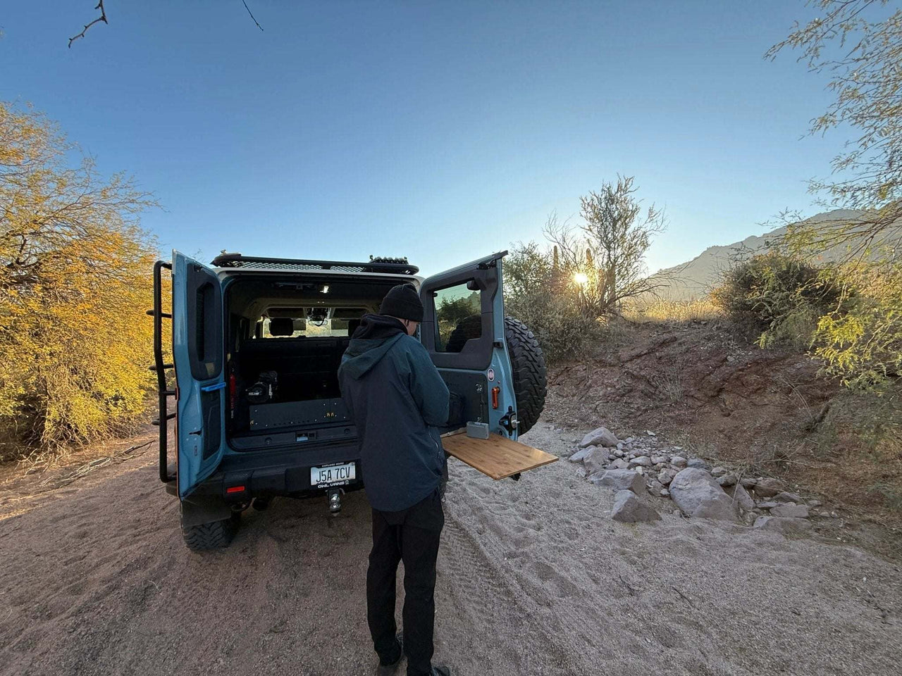 GP Factor Grenadier Folding Tailgate Table - Owl Outdoor