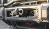 Hidden 12.5K Winch Kit for INEOS Grenadier installed, showcasing its sleek and durable design.