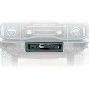 Hidden 12.5K Winch Kit for INEOS Grenadier integrated in bumper.