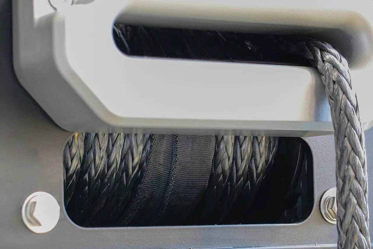 Hidden 12.5K Winch Kit for INEOS Grenadier with durable design and seamless integration.