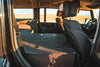 Explore Series module based seat delete with lockable rugged storage in Ineos Grenadier interior