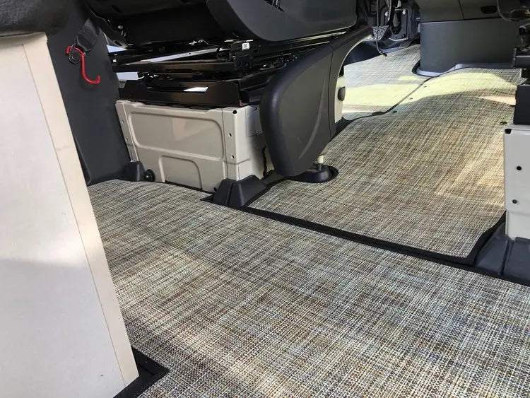 Floor mats for 2020 Revel, offering comfort and protection while fitting precisely in vehicle interior.