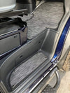 Floor mats for 2021-2024 Revel van, tailored fit, gray color, durable and easy to clean.