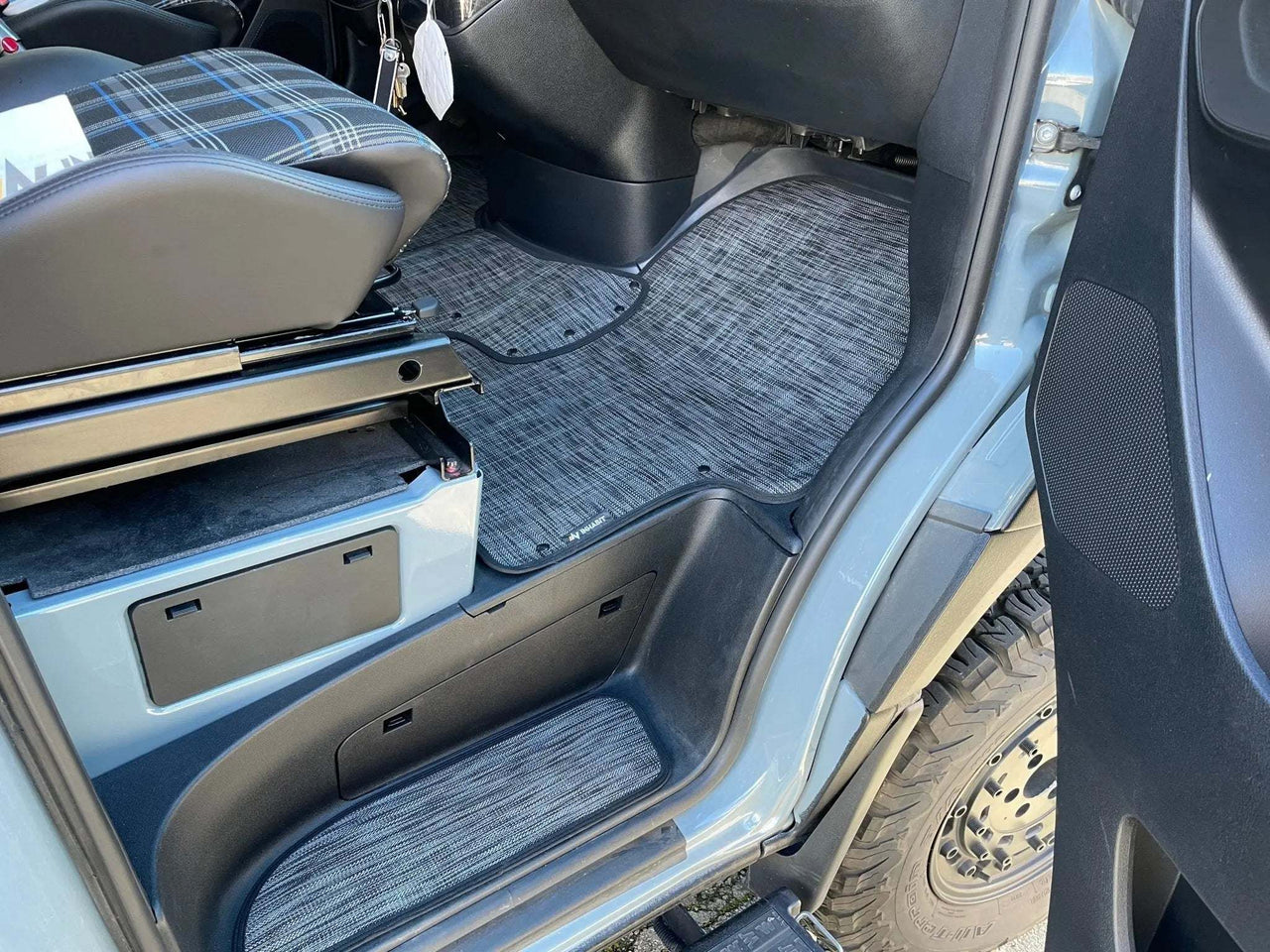 Inhabit Sprinter Floor Mats : Front (2019+) - Owl Outdoor