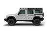 ACS Full Length Platform Roof Rack on INEOS Grenadier, ideal for gear transport.