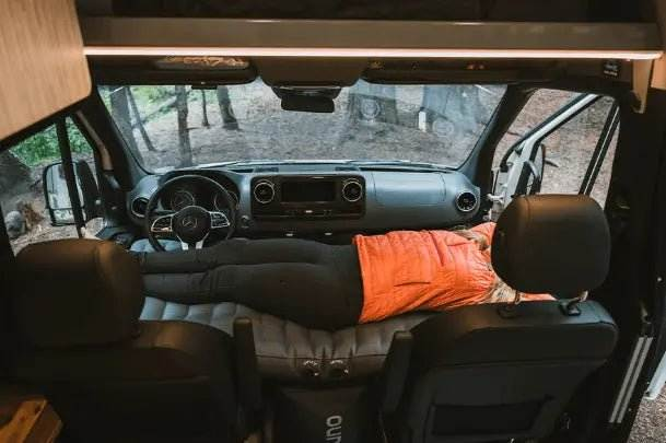 Luno Cab Bed Air Mattress for Sprinter - Owl Outdoors