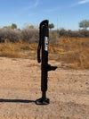 Hydraulic Jack with Mounts for INEOS Grenadier on rugged terrain.