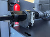 Hydraulic jack and mounts on INEOS Grenadier interior.