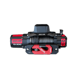 Mojab 13500lb winch with durable design for off-road and overland use