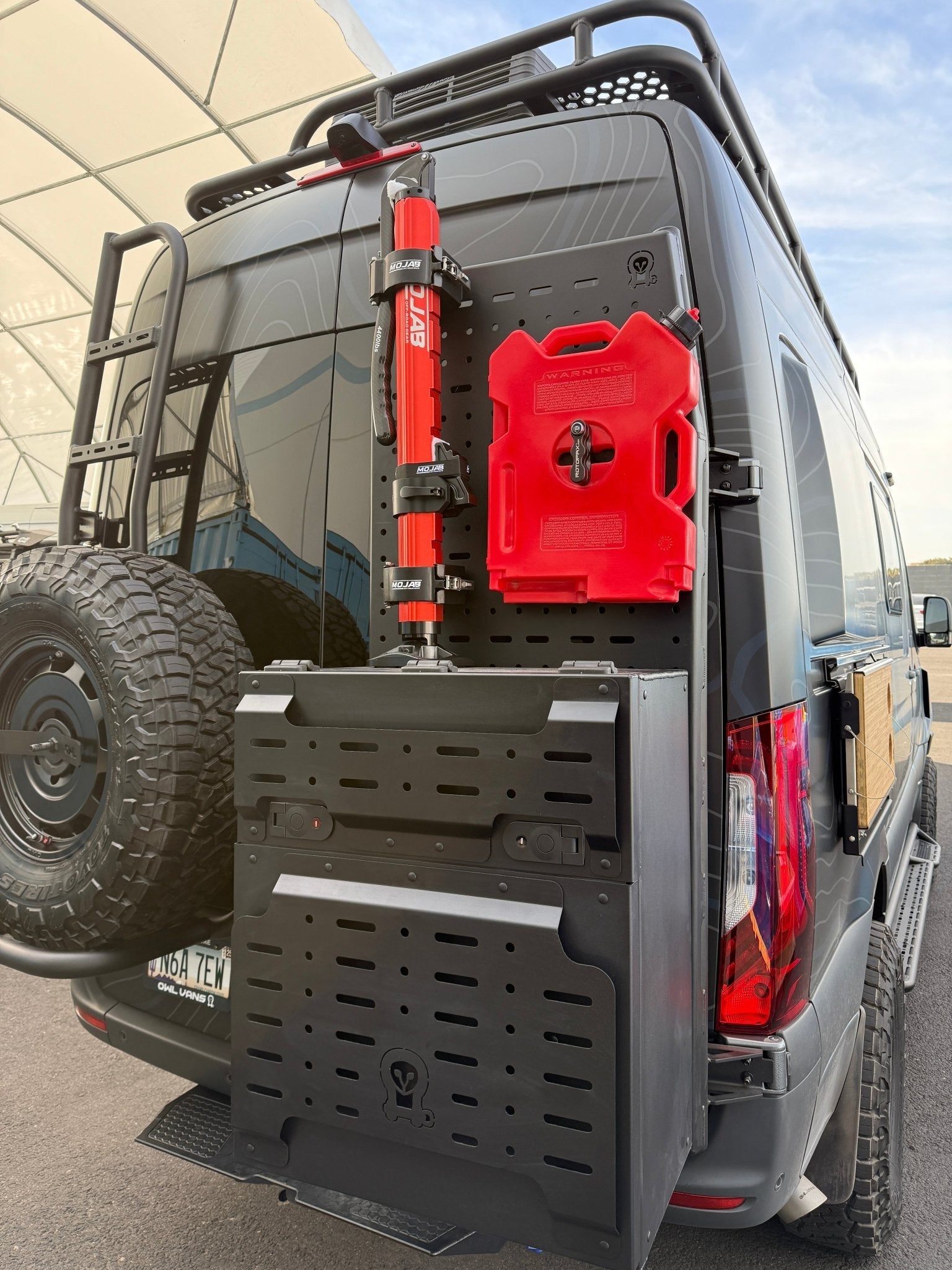 NEW! B2 PRO - Bike & Box Carrier XL for Sprinter - Owl Vans