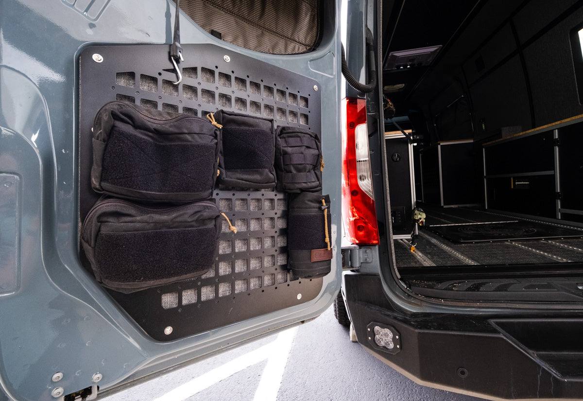 Rear Door Modular MOLLE Storage Panel for Mercedes Sprinter (2019+) – view 6