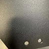 144 Sprinter Baja Roof Rack textured black powder-coated steel close-up with mounting holes and scratches