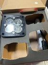 170 inch Backroad Innovations Sprinter Baja roof rack with Baja Designs LED pod light in open box packaging