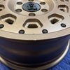 Bronze Owl Talon Sprinter wheel with minor scuffs, designed for high load capacity and improved stability.