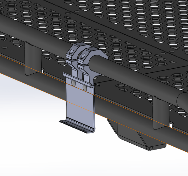 Owl Sprinter Roof Rack Awning Mounts [for Fiamma] - Owl Vans