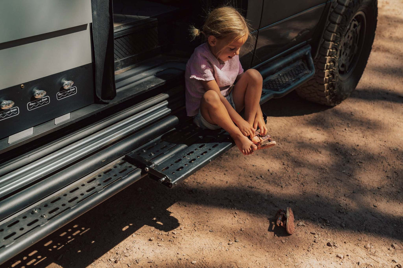 Owl Vans Sprinter Flip Step for Side Steps - Owl Outdoor