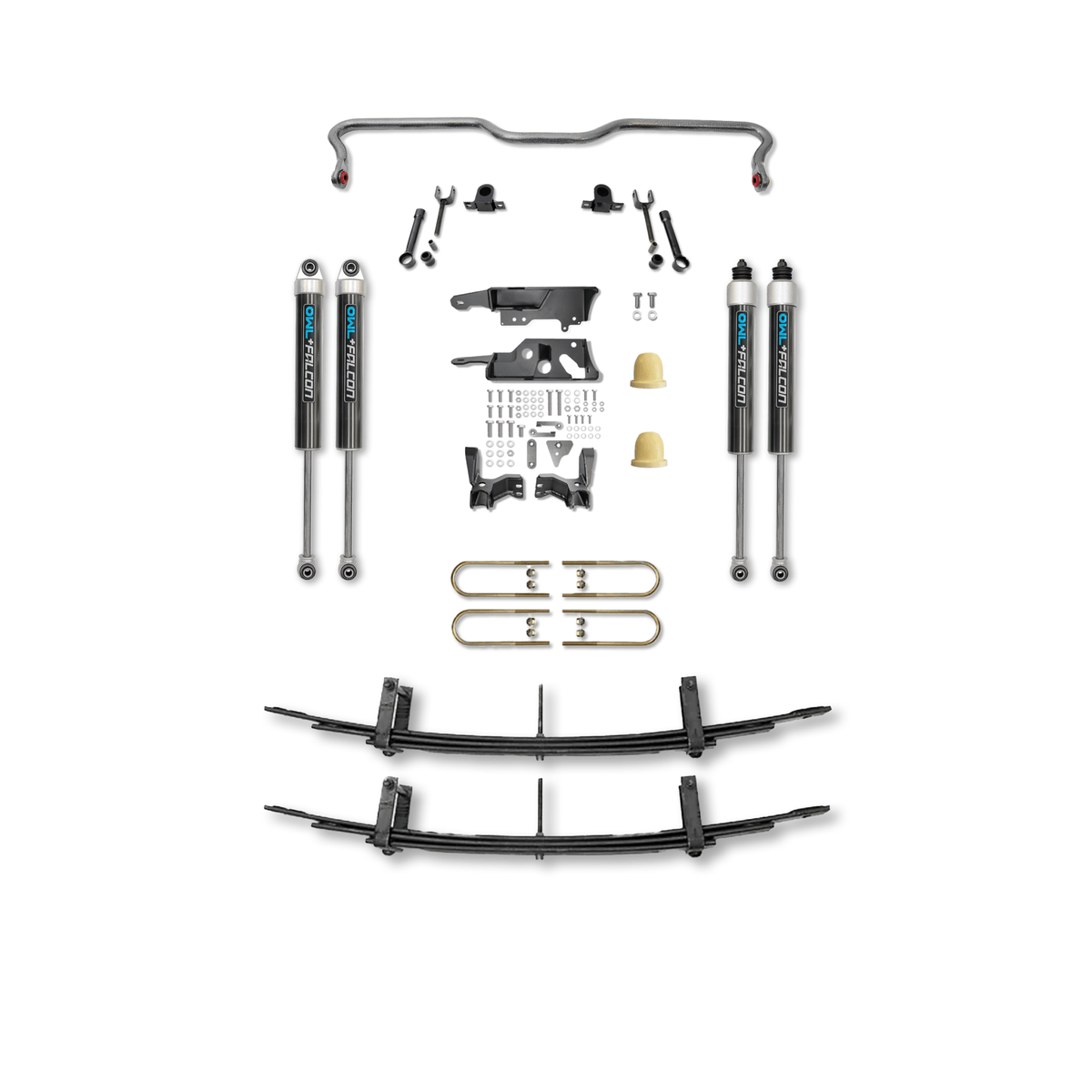 Owl x Falcon Sprinter Suspension System: Arrow Road Pro (2500 and 3500 4x4 and AWD) - Owl Outdoor