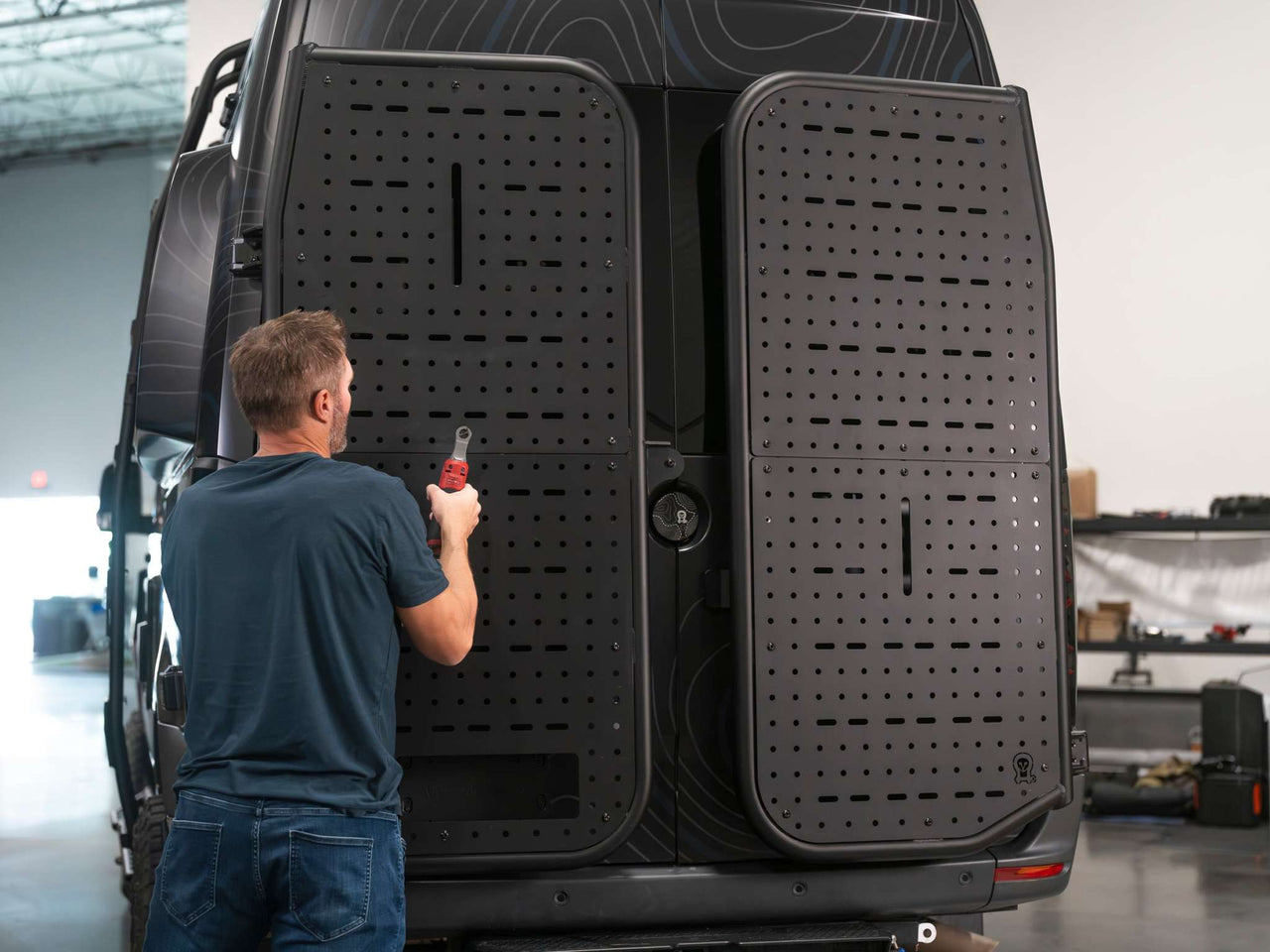 Owl B2 Flex: Sprinter Full Rear Door Carrier (2019+) - Owl Outdoor