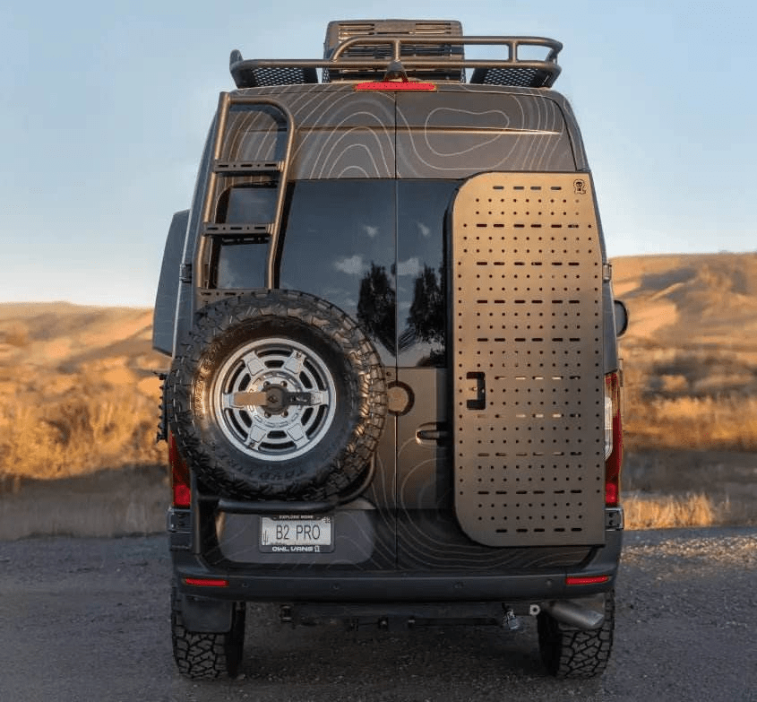 Owl B2 Pro: Sprinter Rear Door Cargo Carrier & Bike Rack (2019+) - Owl Outdoor