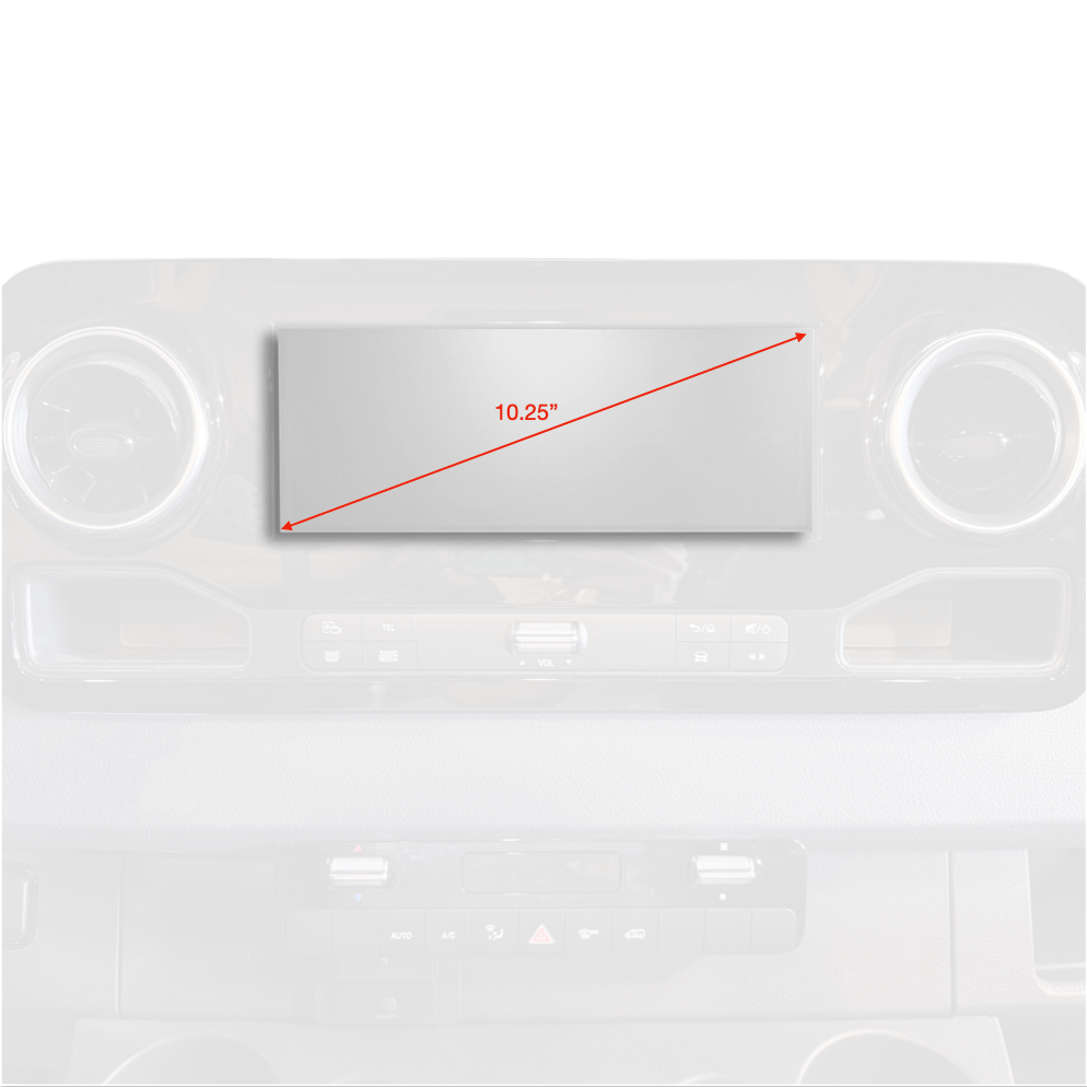 Owl Clear Matte Infotainment Protective Film for 2019+ Sprinter - Owl Outdoors