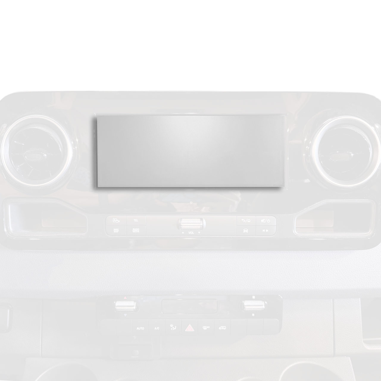 Sprinter Infotainment Protective Film : Clear Matte (2019+) – view 2