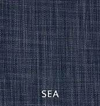 Custom floor mats for INEOS Grenadier in sea texture.