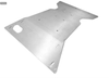 Engine skid plate for 2015-2022 Sprinter 4x4 made from durable AU 6061-T6 aluminum, providing protection against terrain debris.