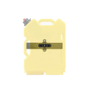 Expedition Handle 2.0 mounted on yellow Rotopax container.
