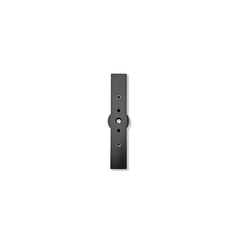 Expedition Handle 2.0 for Ladder/Tire Carrier, black anodized aluminum.