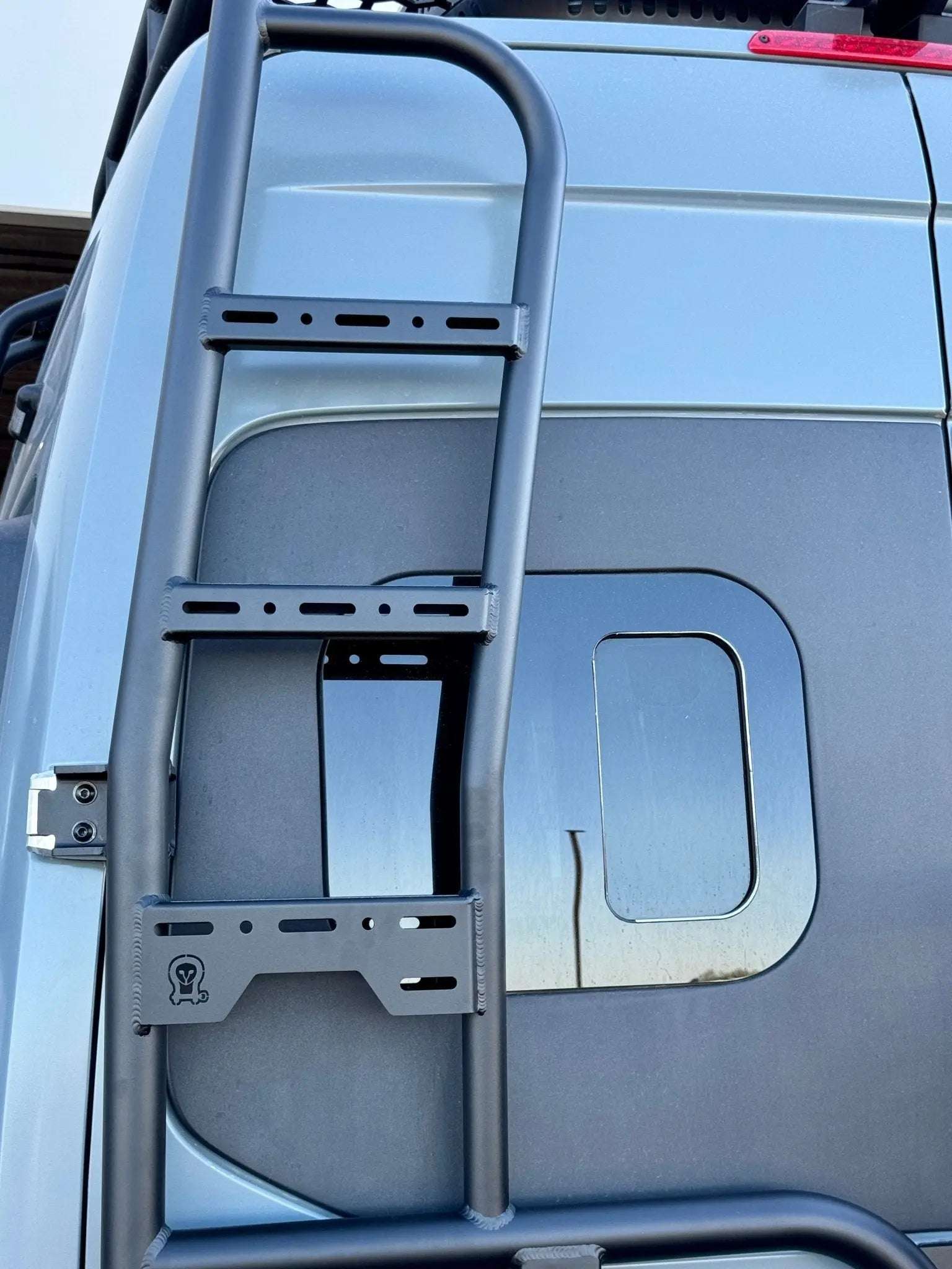 Owl Explorer Ladder + Tire Carrier for 2019+ Sprinter - Owl Outdoors