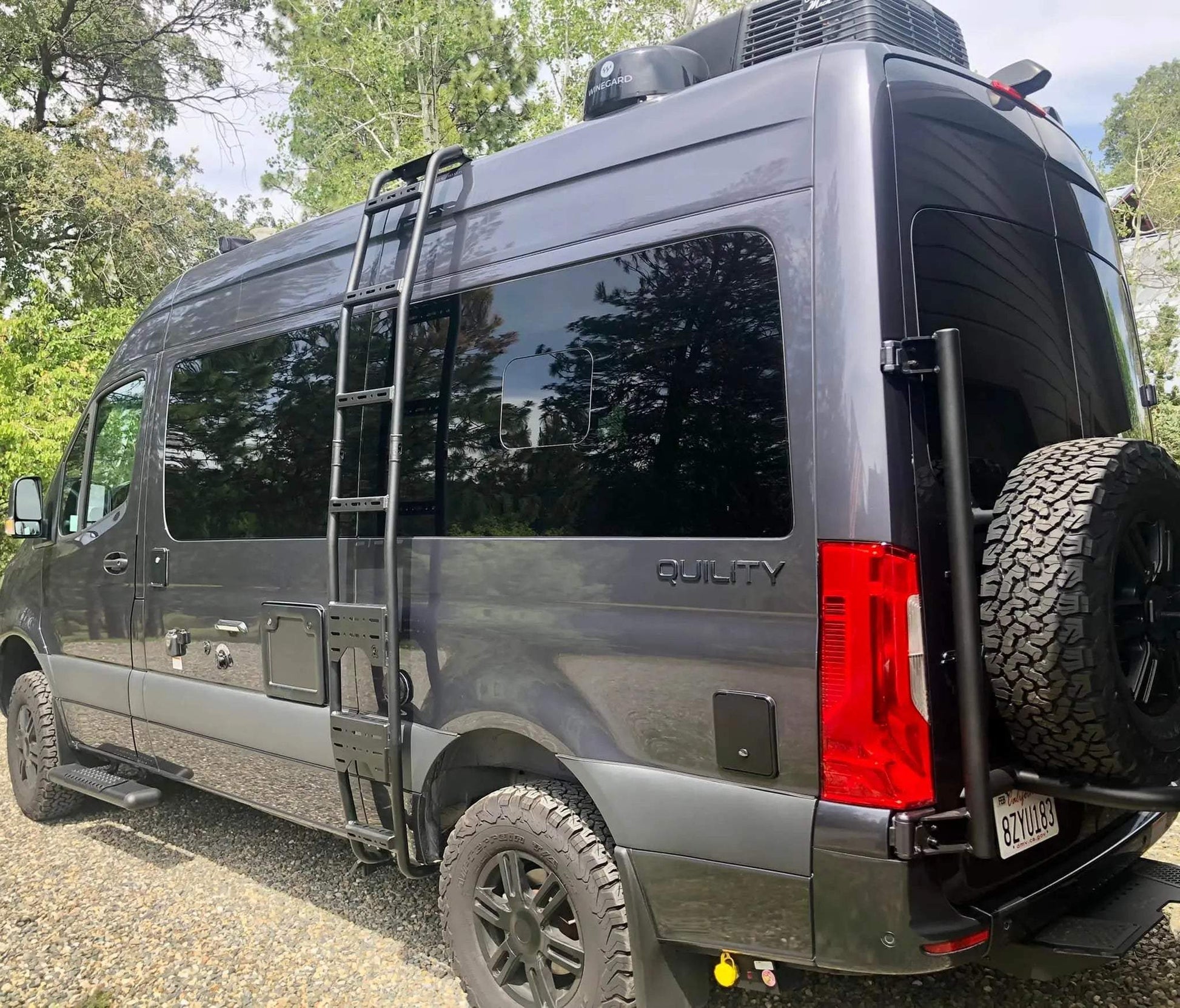 Owl Explorer Side Ladder for Sprinter - Owl Outdoors