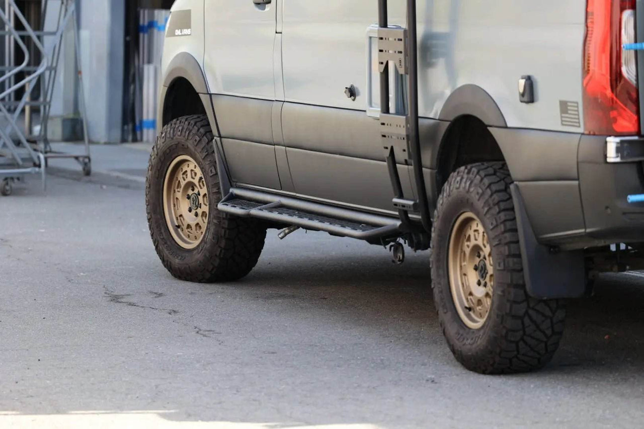 Owl Explorer Side Steps for Mercedes Sprinter Vans (2007+) - Owl Outdoor